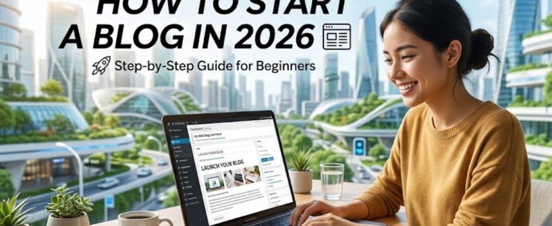 How to Start a Blog in 2026: The Complete Beginner’s Guide